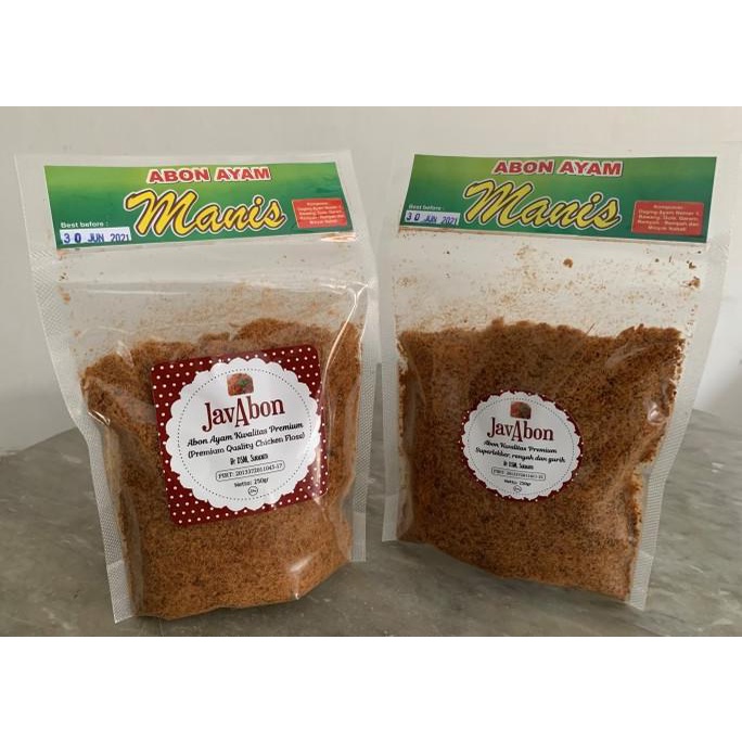 

JavAbon ABON AYAM MANIS (CHICKEN FLOSS) 250