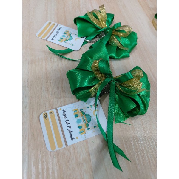

Pita hiasan hampers idul fitri