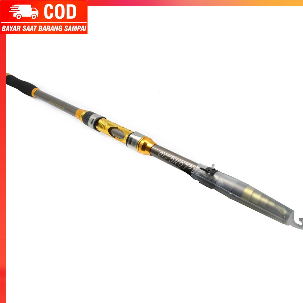 (100% BARANG ORI) Yuelong Joran Pancing Antena Portable Carbon Fiber Sea Fishing Rod