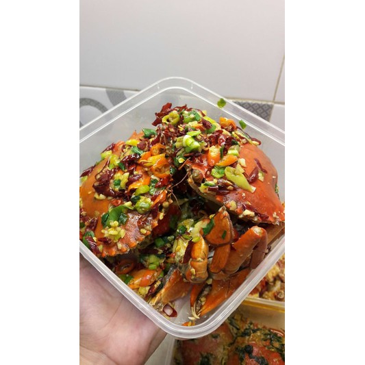 

kepiting cabe garam