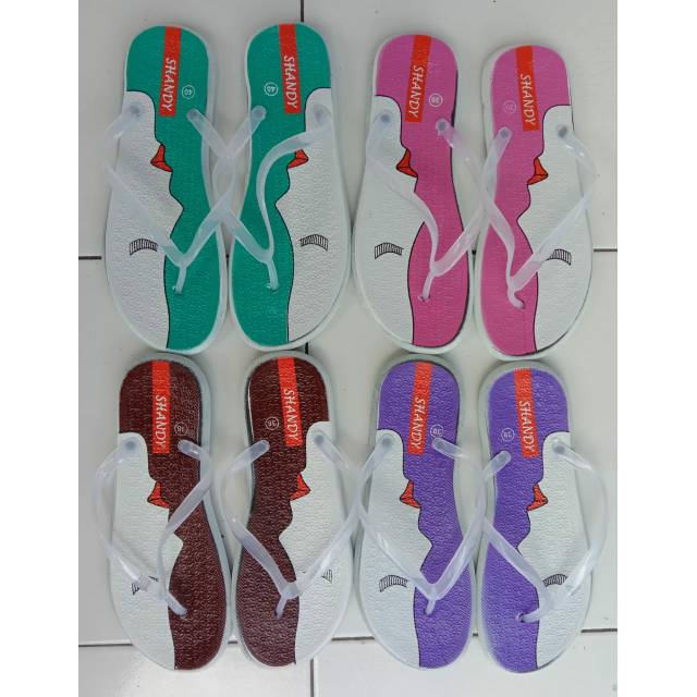 SANDAL JEPIT CEWEK MOTIF MURAH SEHARI-HARI | PUSAT GROSIR SANDAL RUMAHAN | AGEN SURABAYA