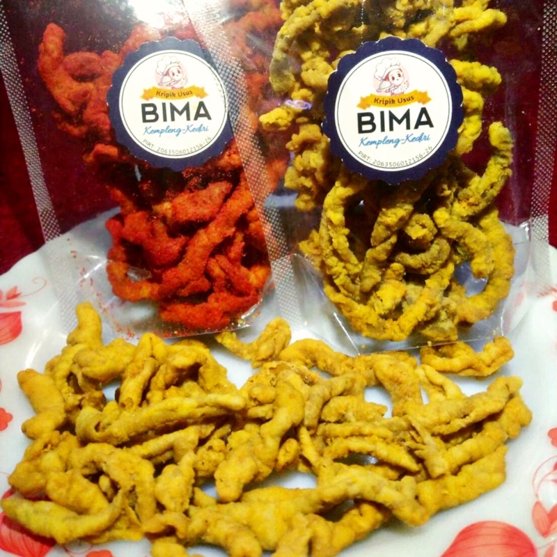 

Keripik Usus Ayam Cap BIMA 100gr Gurih