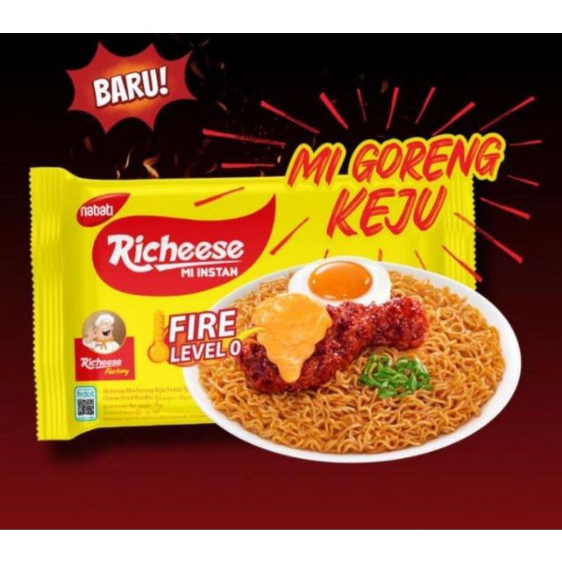 

Mie goreng Riechesee Keju lv 0