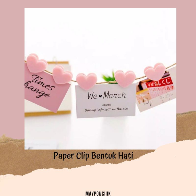 

Paper Clip Bentuk Hati