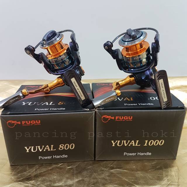 Reel Fugu yuval 800 dan 1000 POWER HANDLE