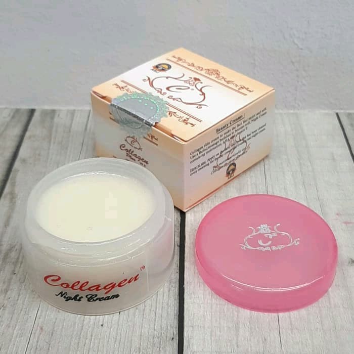 CREAM KRIM COLLAGEN MALAM + VITAMIN E ORIGINAL