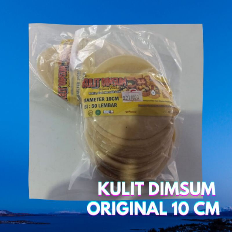 

Kulit Dimsum dan Siomay Original Ukuran 10 dan 8 cm