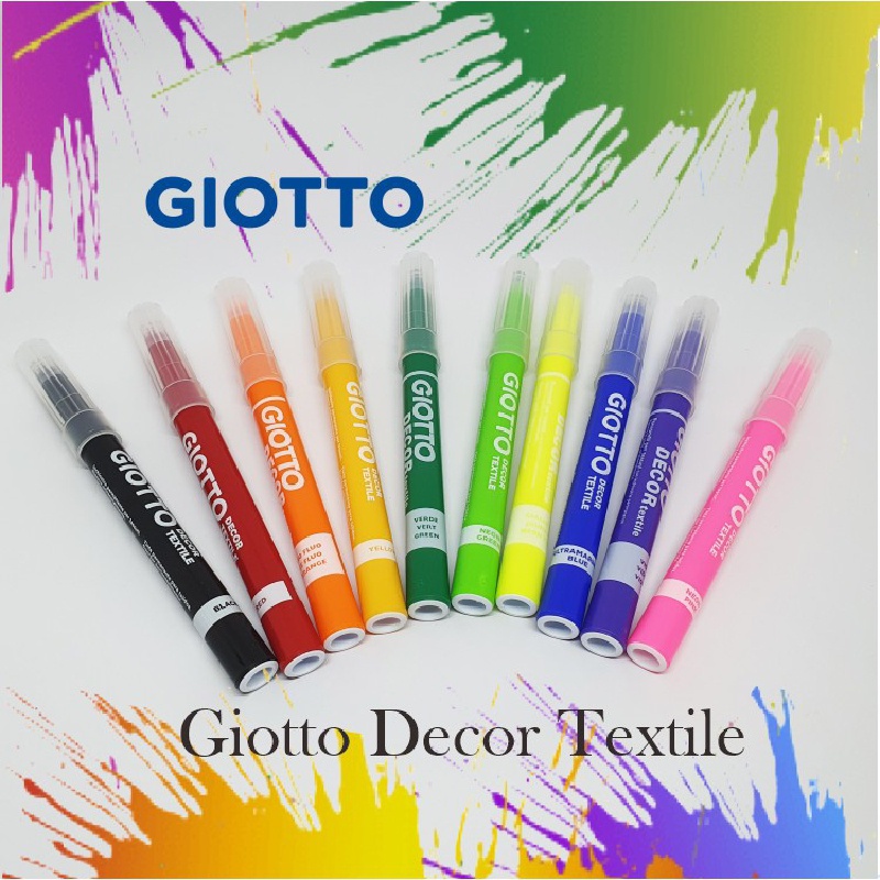 

R2GO - Giotto Decor Textile / Spidol Warna Untuk Kain