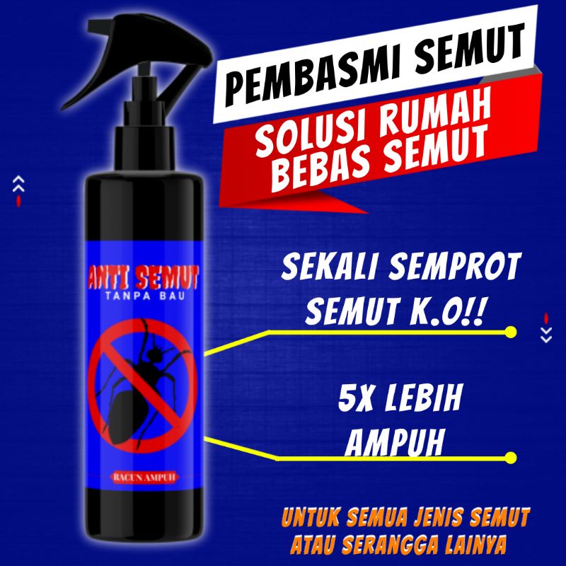 PEMBASMI SERANGGA SEMUT PENGUSIR SEMUT OBAT SEMUT RUMAH ANTI SEMUT PALING AMPUH