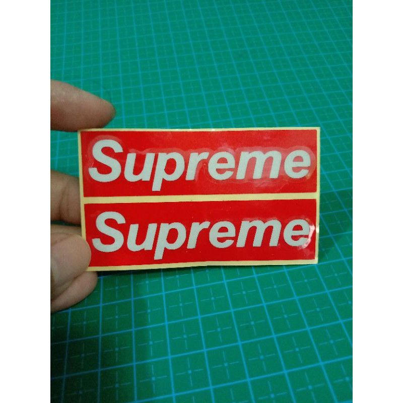 

STICKER SUPREME ISI 2 CUTTING