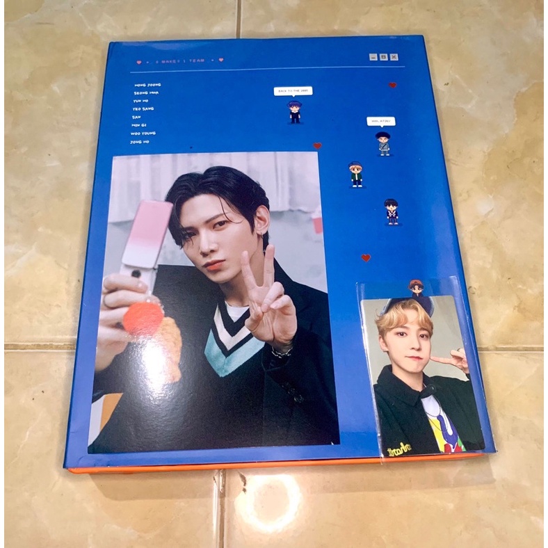 Random pc SG22 ATEEZ photocard yunho yeosang season greeting 2022