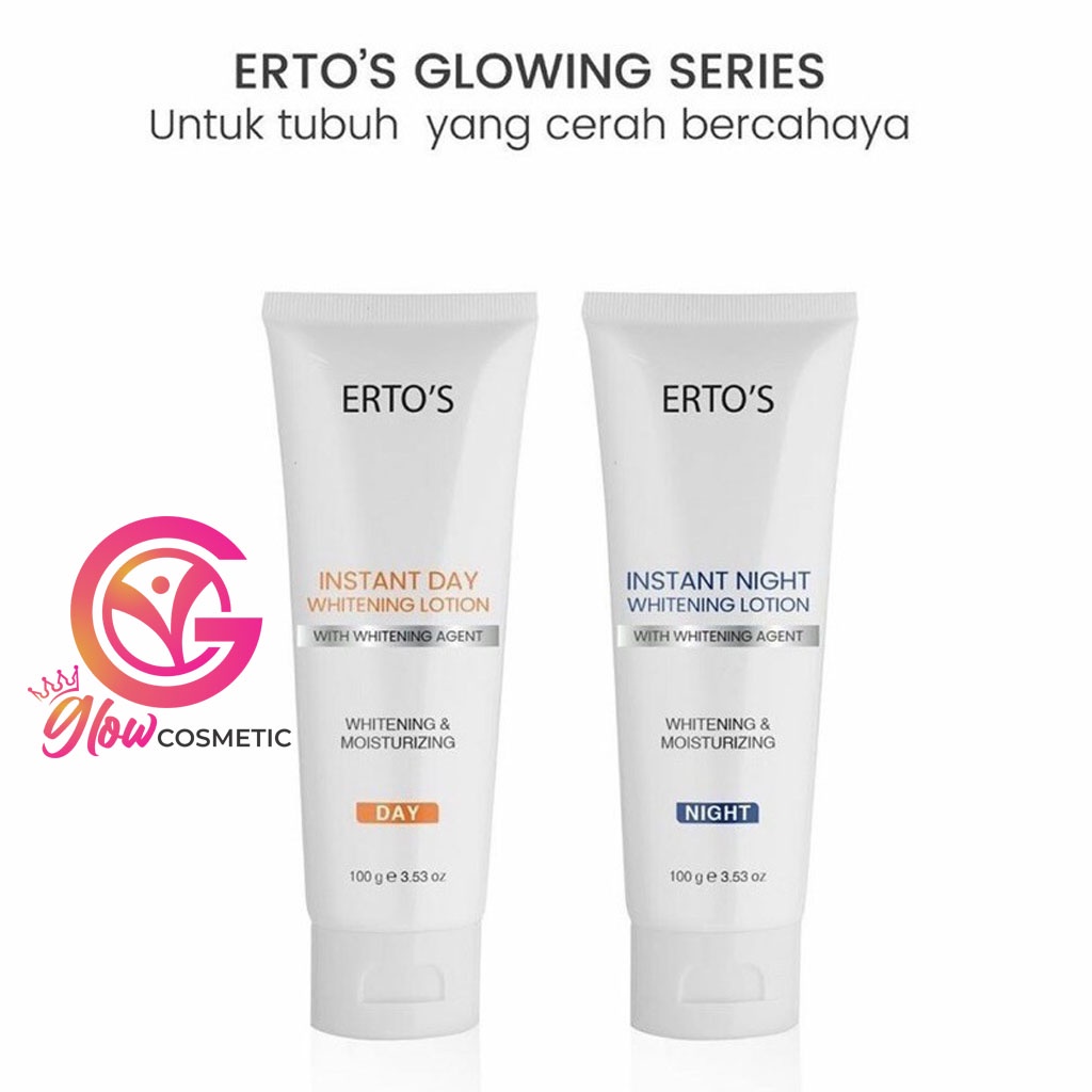 ERTO'S INSTANT NIGHT/ DAY WHITENING LOTION 100GR