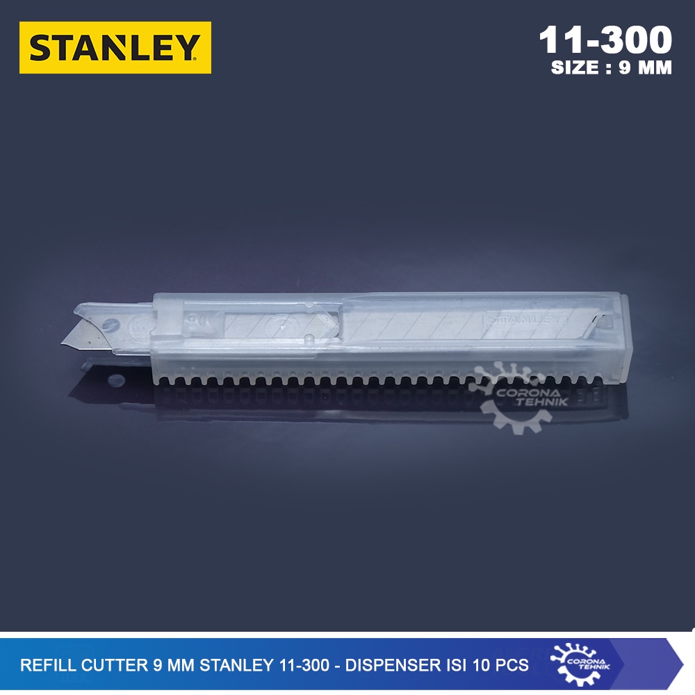 Stanley 11-300 - Refill Cutter 9 mm  - Dispenser isi 10 Pcs