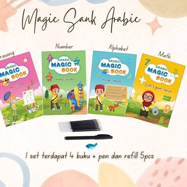 

Terbaik.. Sank Magic Book/Buku Belajar Menulis/Buku Belajar Menulis TK PAUD