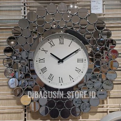 Jam dinding sultaners mewah diameter 60cm FREE PACKING KAYU