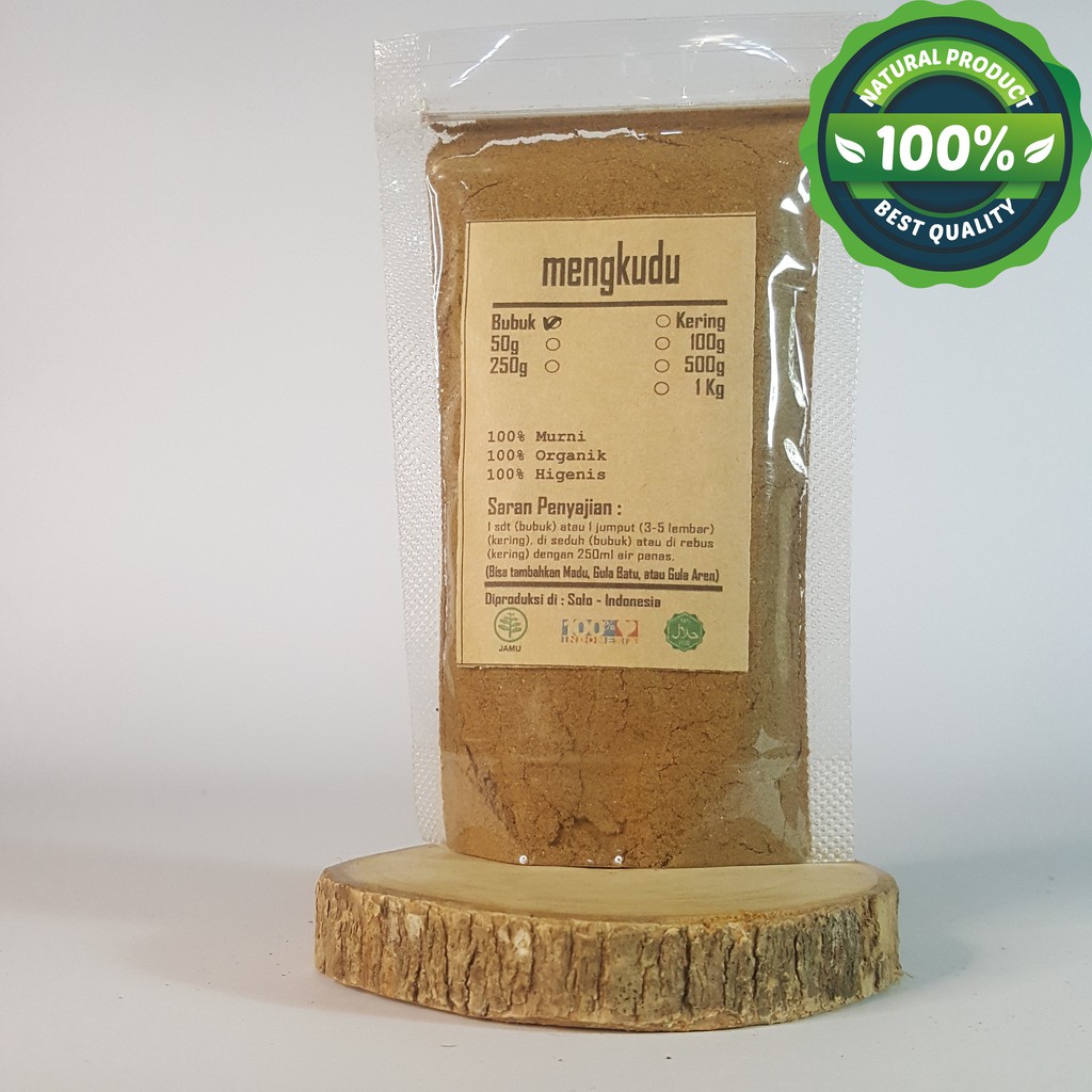 

MENGKUDU BUBUK 250 GRAM - Morinda Citrifolia - MURNI - JSR - REM
