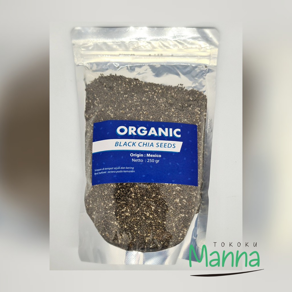 

Organik Black Chia Seed Mexico 250Gram