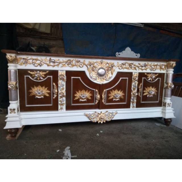 Bufet TV Jati Bulan Duco