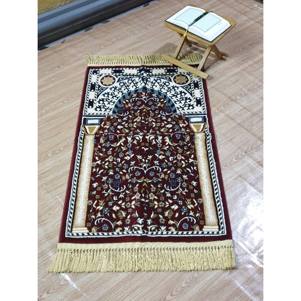 SAJADAH TURKI AL RAWDAH ORIGINAL  BAB ALRAWDAH MADINAH |SAJADAH TEBAL| SAJADAH PREMIUM | HAMPERS |