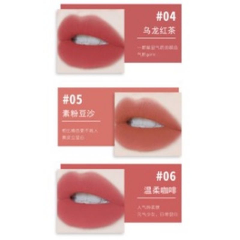 Matte Lipstik Cair LAMEILA Liquid Matte Lipstick Lip Cream Lip Glaze Korean Lipstick