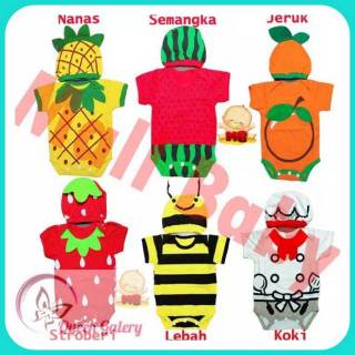 Jumper Bayi Lucu Karakter buah spongebob elmo donal Jumper Bayi Lucu Karakter buah spongebob elmo donal