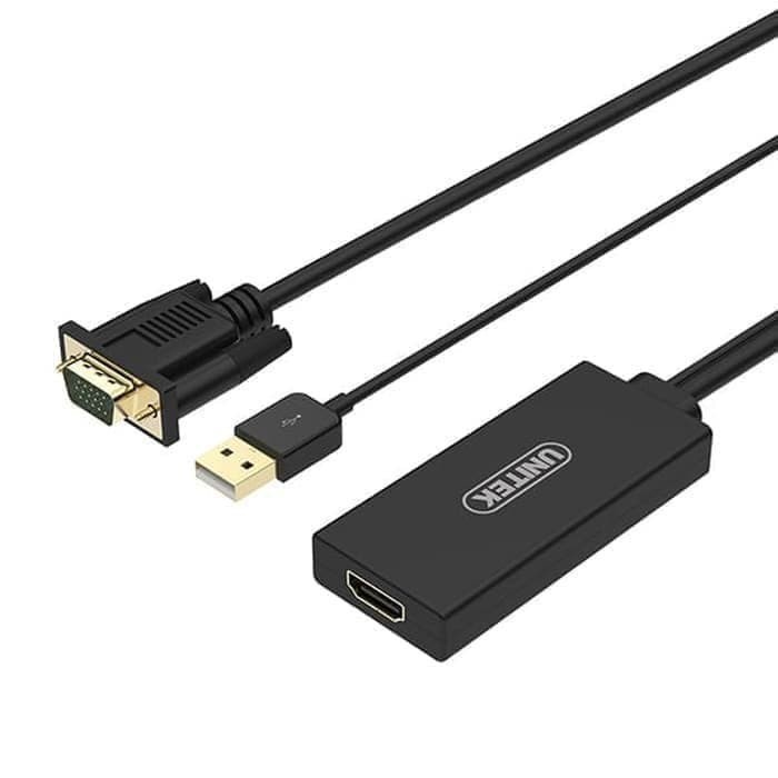 Unitek Converter VGA To HDMI with Audio Y-8711