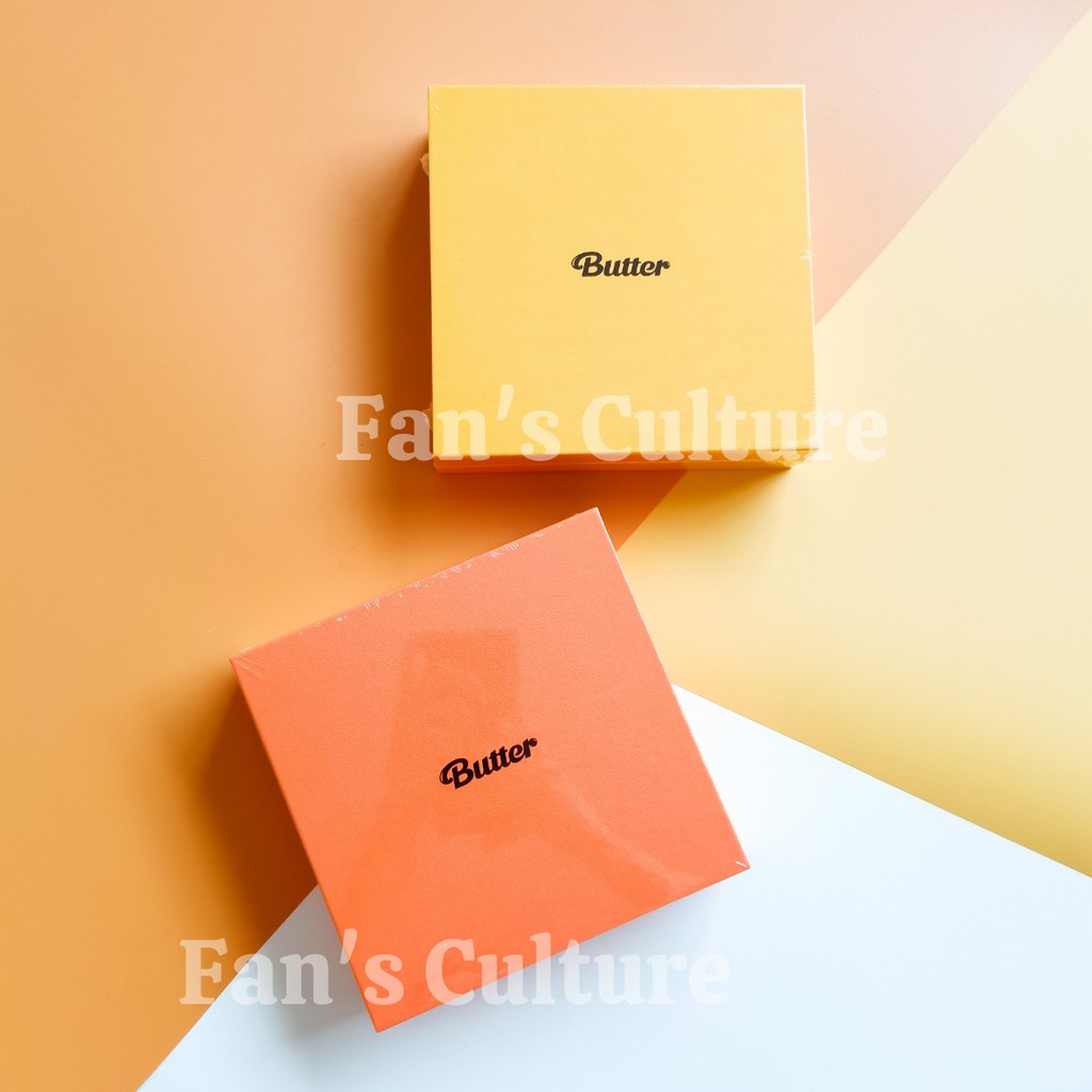 [READY STOCK] BTS - Butter (Cream/Peaches Ver) Album Sealed + Poster
