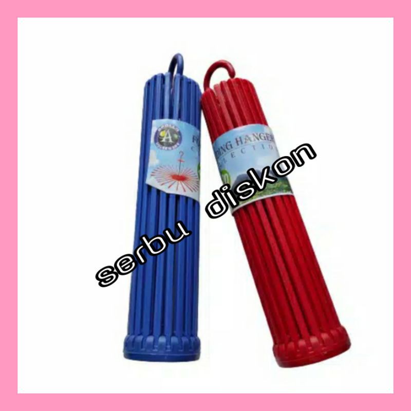 Termurah  Folding Apolo 30stick/jemuran baju bayi/ jemuran popok bayi