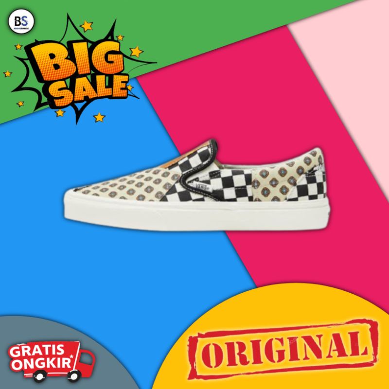 Vans Slip On Tiger Patchwork ORIGINAL 100%