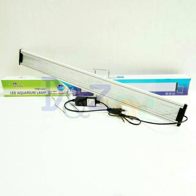 MURAH LAMPU LED YANG 11 WATT 70-80 CM 10000 KELVIN LAMPU AQUARIUM