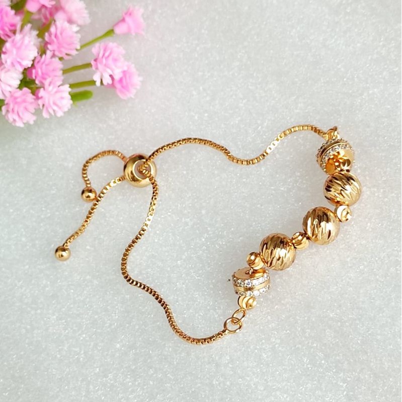 Gelang Tangan Serut Xuping Warna Emas