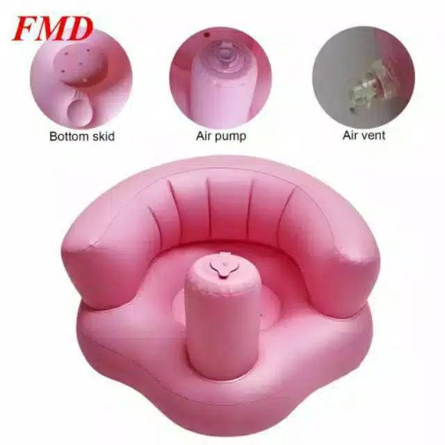 Kursi Sofa Tiup Tempat Duduk Bayi Balon Motif Binatang Infant Seat munchkin Seat Seat bather pump