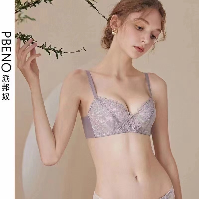 Bra bh busa tipis kombinasi lace cantik kait 2 size 34-38