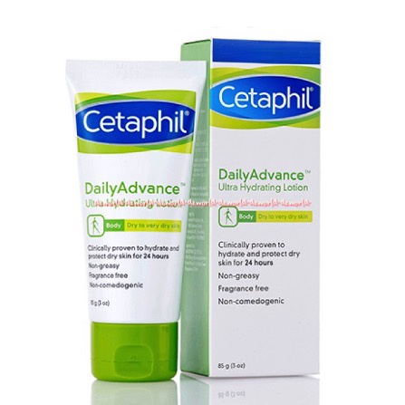 Cetaphil Daily Advance ULTRA Hydrating Lotion 85gr Clinically Proven Pelembab Wajah Cetapil Daili Clinicali