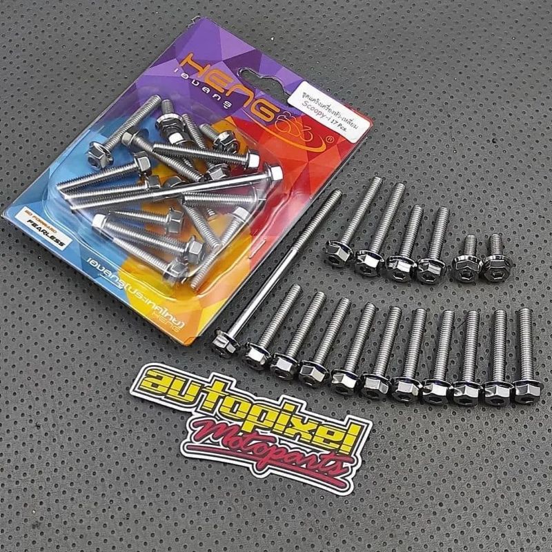Probolt baut cvt Honda Scoopy Beat stainless Heng Thailand
