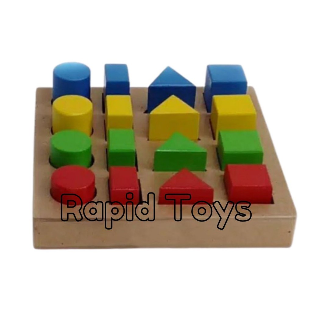 Rapid Toys Aneka Mainan Kayu Edukasi Anak Bisa COD