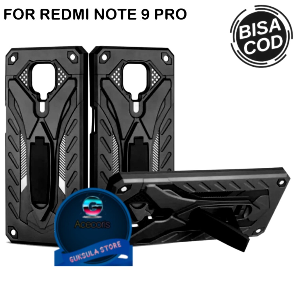 FOR ( XIAOMI REDMI NOTE 9 PRO ) Casing/Hardcase Phantom Robot Kick Standing