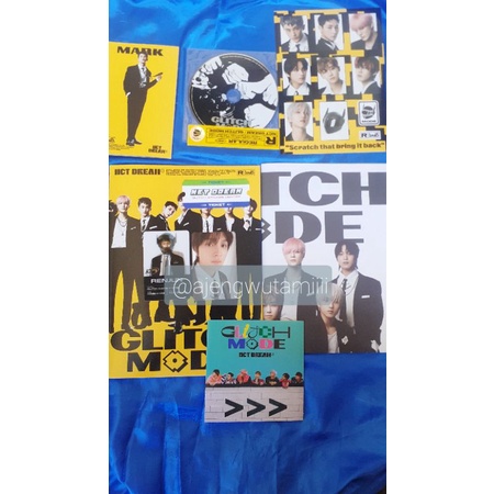 Photocard Lenti Renjun GlitchMode