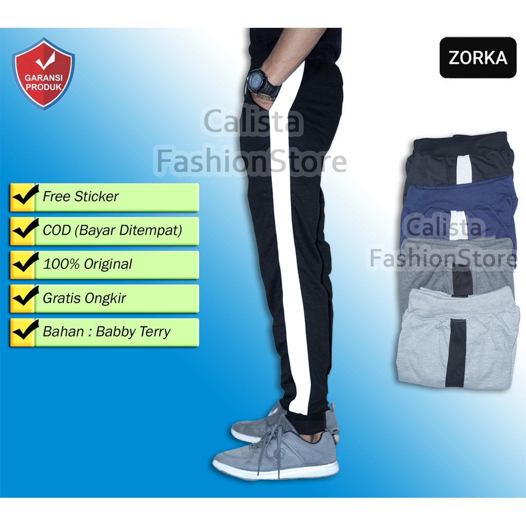 Celana Joger Pria Surfing Distro Premium Renang Pantai Santai  Training Jogger List Gym S-XXL