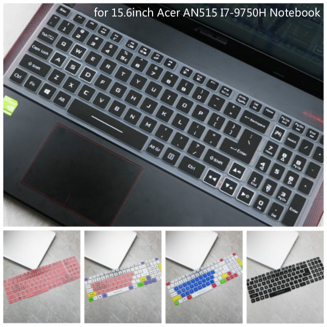 Pelindung Cover Keyboard Laptop Silikon Ultra-Tipis Lembut Untuk Notebook Acer Nitro 15.6inch5 AN515-58 AN515 I7-9750H