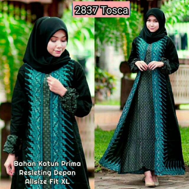 Gamis jumputan maxsi ld 105