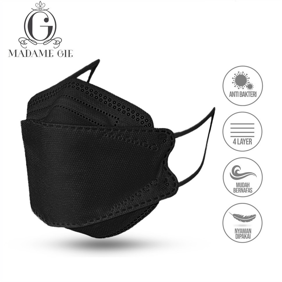 TIKTOK - Madame Gie Masker Protect You KF94 Mask - Masker Isi 10 Pcs