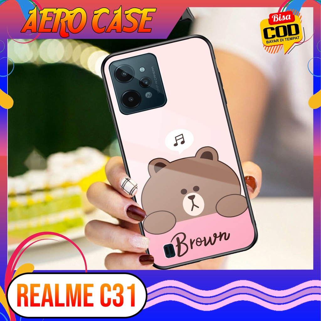 Case Realme C31 - Casing Realme C31 Terbaru 2021 AERO CASE [ MOTIF WBB ] Silikon Realme C31 -  Case 