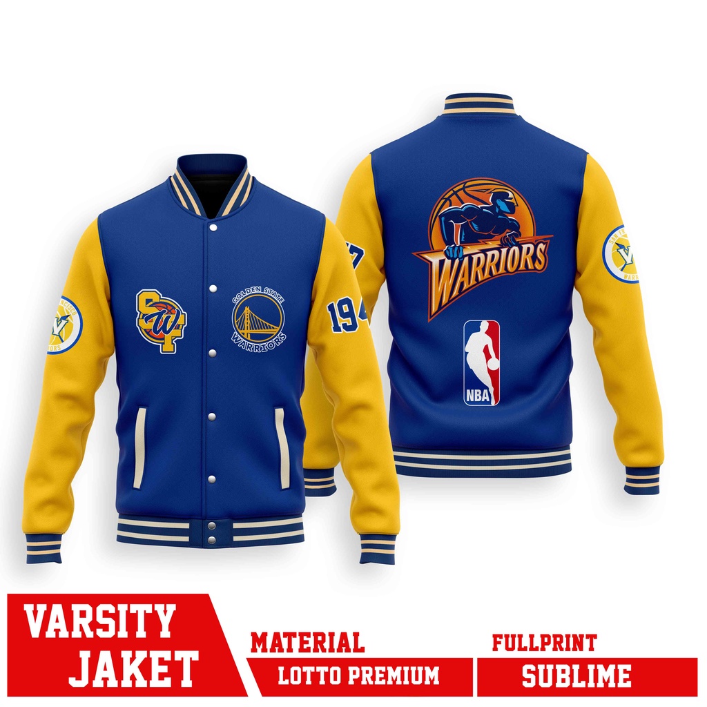 VARSITY JAKET BASKETBALL SERIES GOLDEN STATE WARRIORS
