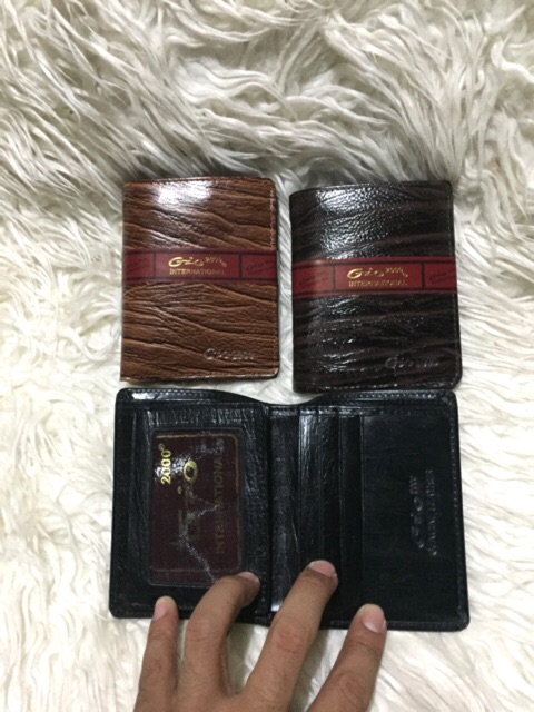 Dompet pria kulit motif urat kayu model buku #dompetpria #dompetcowok #dompetkulit