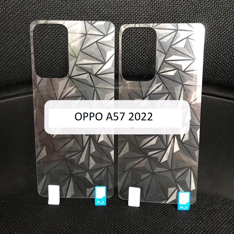 OPPO A57 2022 K3 A12 A5S A7 A11K ANTI GORES BELAKANG SKIN DIAMOND 3D SPIRAL, GARSKIN BACK 3D SPIRAL  ANTI JAMUR BACK PELINDUNG BELAKANG