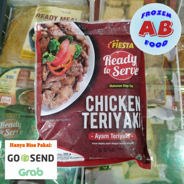 

Fiesta Chicken Teriyaki 300 gram Ready to Serve Irisan Daging Ayam 300