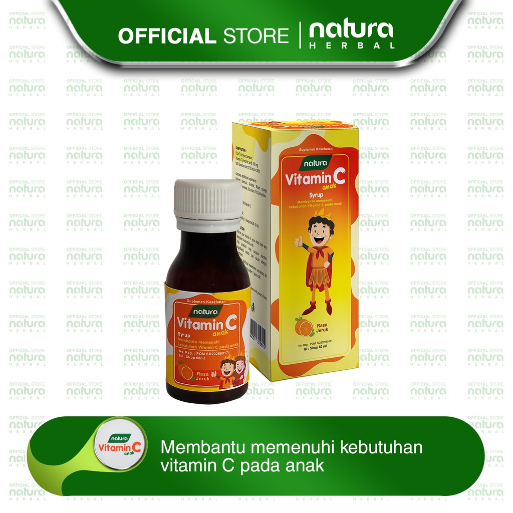 Jual Vitamin C Syrup Anak ( Paket 2 botol ) Shopee Indonesia