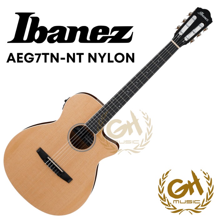 {suhadistore} IBANEZ AEG7TN-NT NYLON GITAR AKUSTIK ELEKTRIK CLASSIC - GITAR Limited