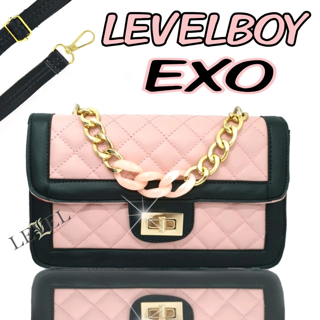  TAS  LEVELBOY EXO  PREMIUM BAG ALA KOREA TAS  SELEMPANG  